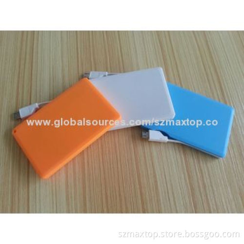 New products 2014 top-selling ultra-thin polymer power bank for digital products